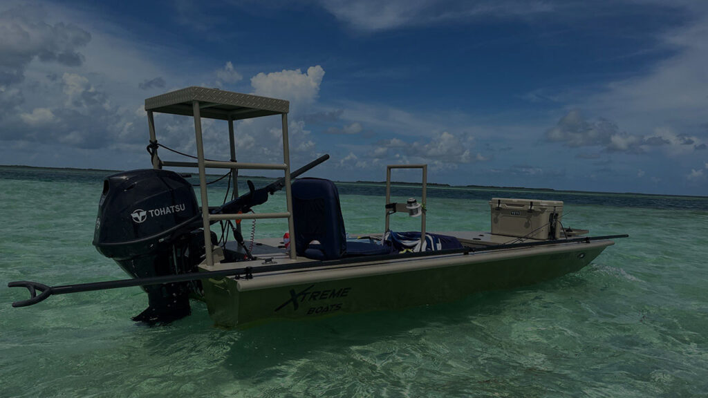 Xtreme aluminum fishing boat — manufacturer photo